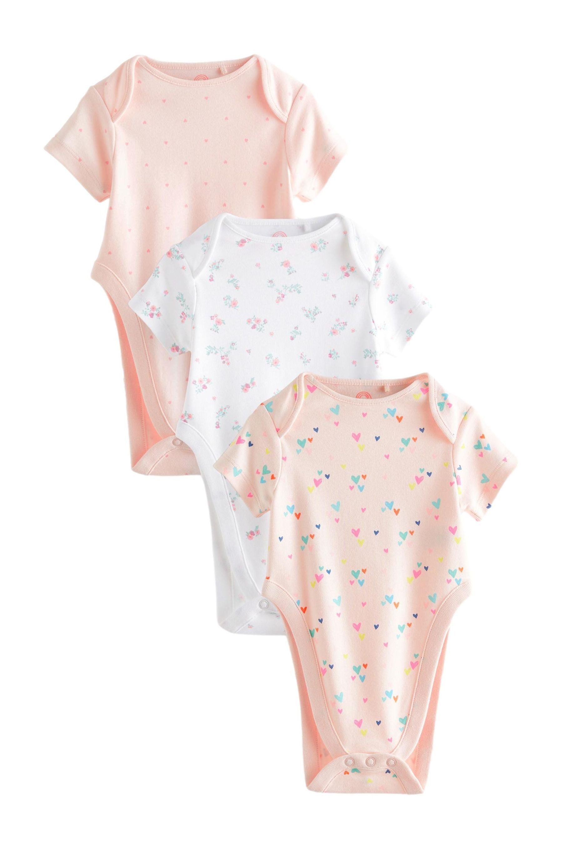 Kurzarmbody 3er-Pack Kurzarm-Bodys Hüftdysplasie
