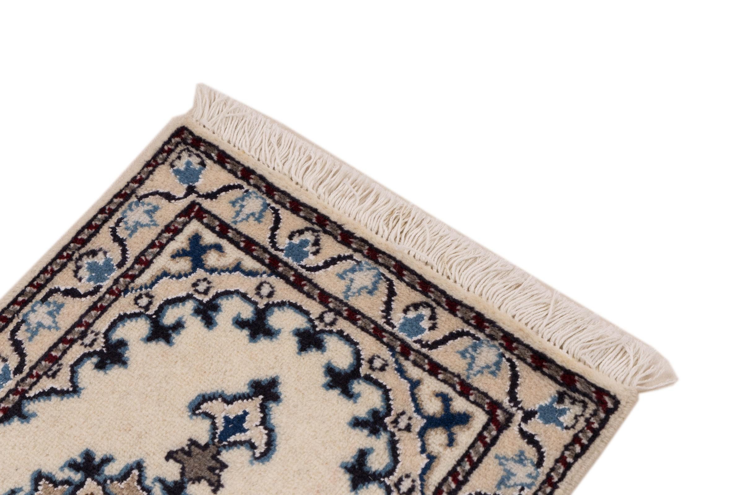 Nain Trading Orientteppich Nain 41x61 Handgeknüpfter Orientteppich / Perserteppich, rechteckig, Höhe: 12 mm
