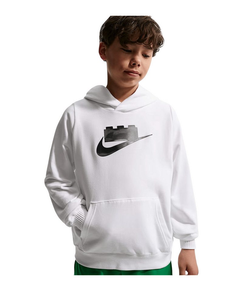 Nike Sweatshirt Nike Performance x Lego 365 Hoody Kids Weiß Baumwolle