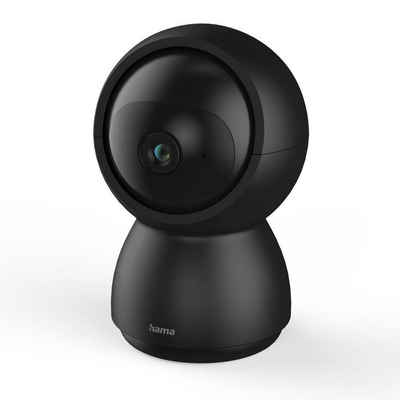 Hama WLAN Kamera Indoor (App, kabellos, schwenkbar, Bewegungsmelder, Live) Smart Home Kamera (Innenbereich)