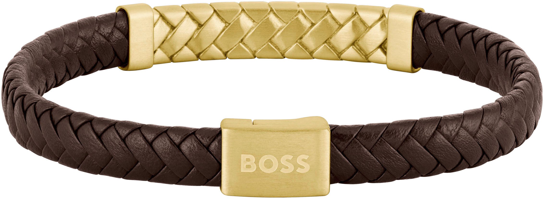 BOSS Lederarmband TAILORED