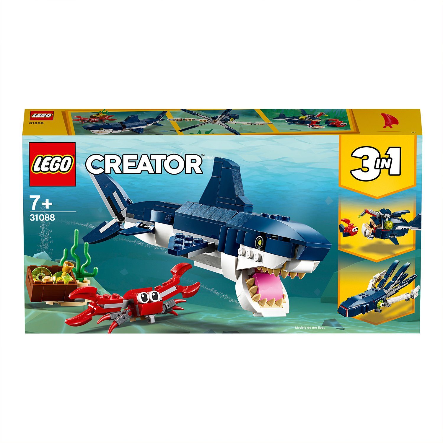 LEGO® LEGO Bewohner der Tiefsee Konstruktionsspielsteine