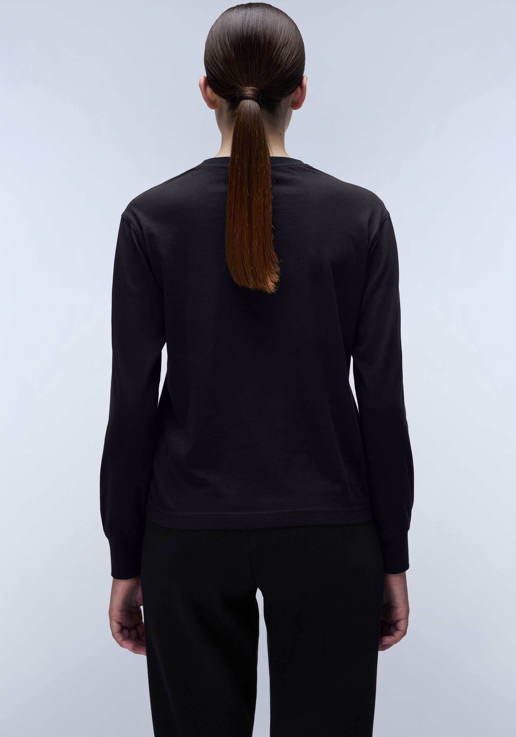 Napapijri Langarmshirt SUZE mit großem Logoprint günstig online kaufen