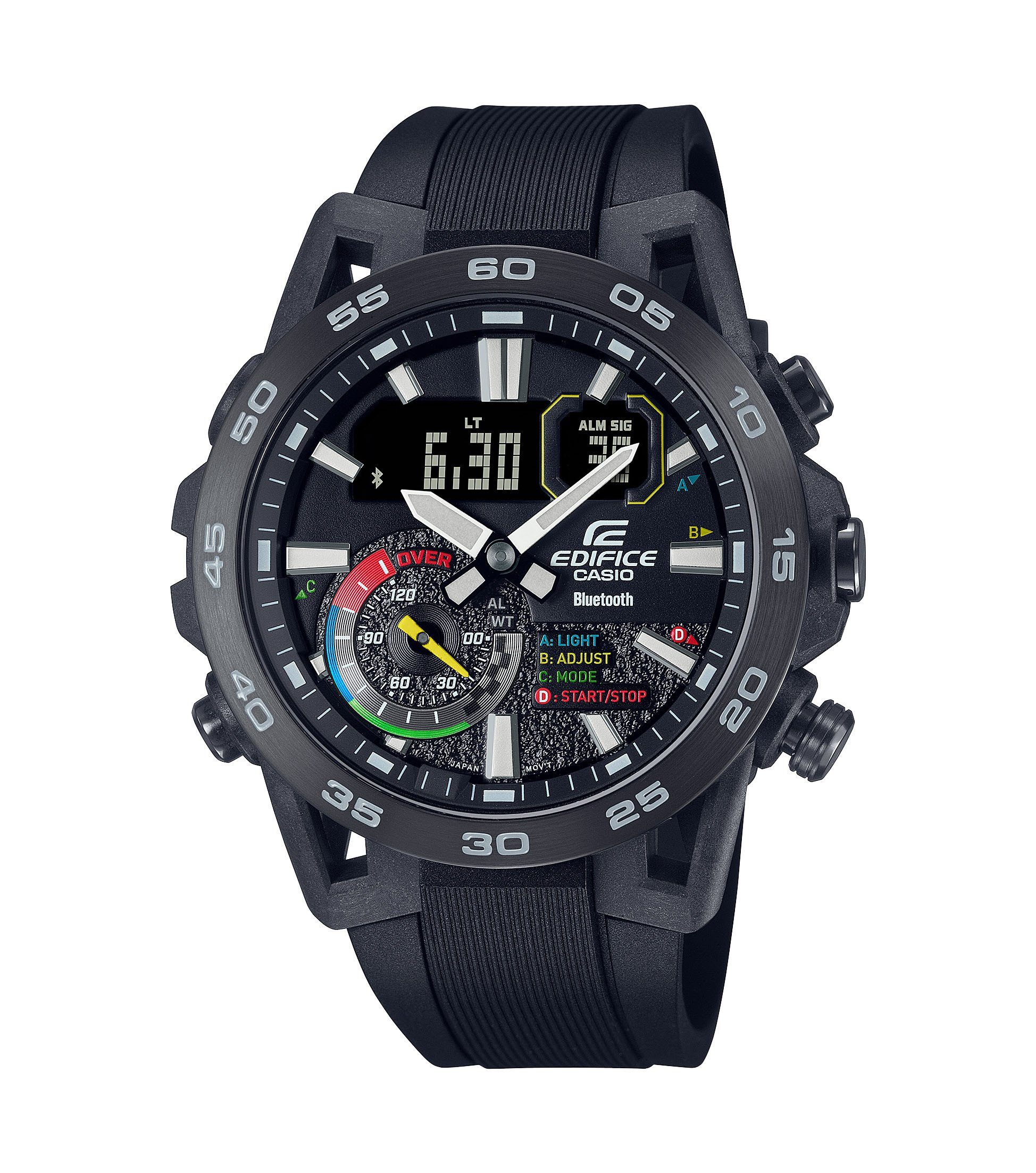 CASIO Quarzuhr Casio Edifice Armbanduhr ECB-40MP-1AEF