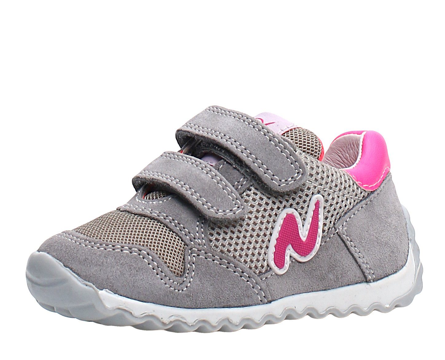 Naturino Naturino Sneaker Sammy für Mädchen mit Lederfutter 1B43 Grau Sneaker