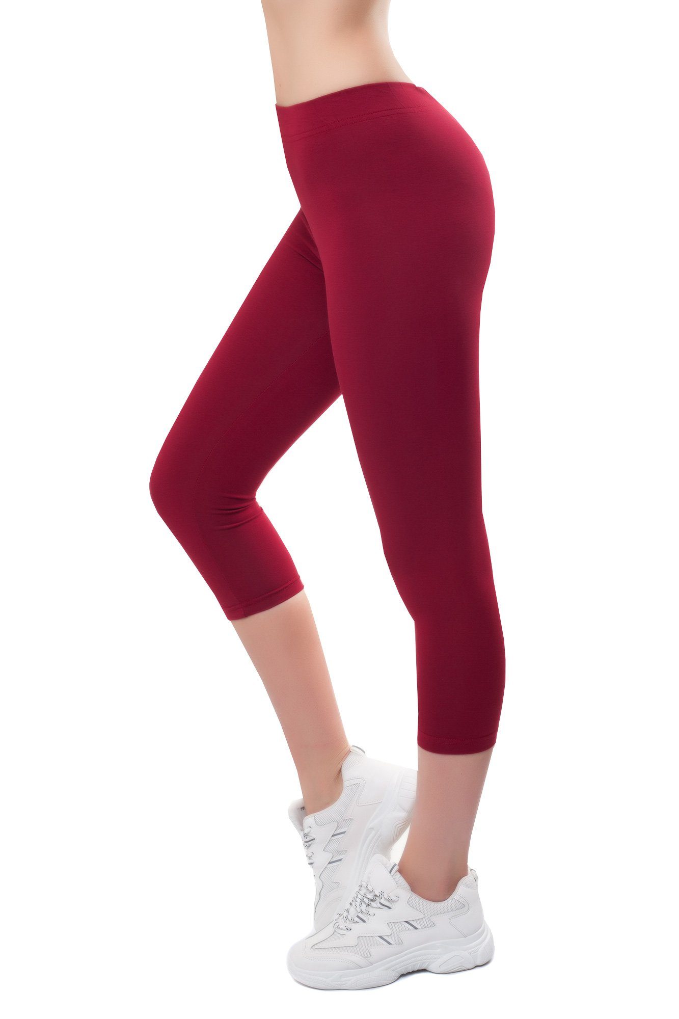 Bongual Caprileggings Basics mit Komfortbund