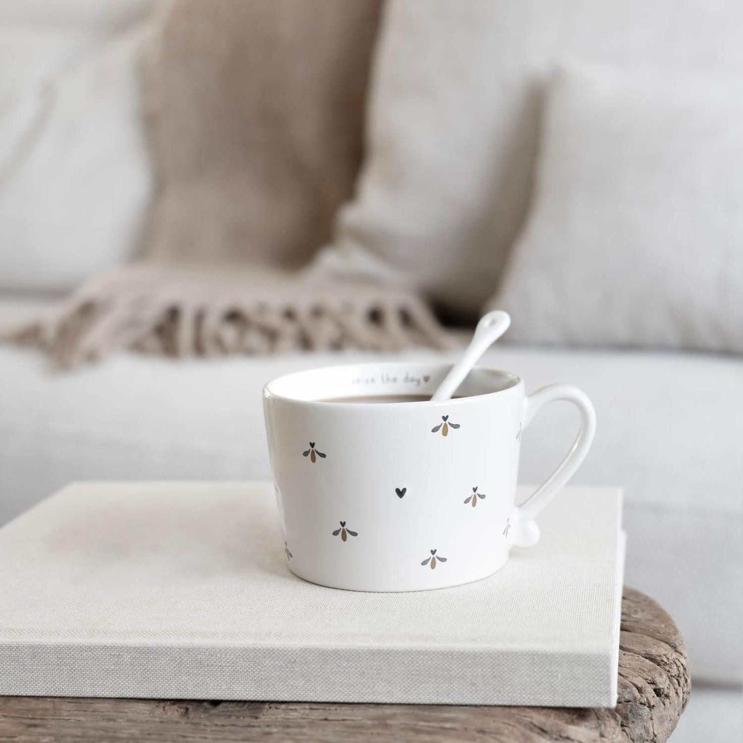 Bastion Collections Tasse caramel, Keramik, Spülmaschinengeeignet