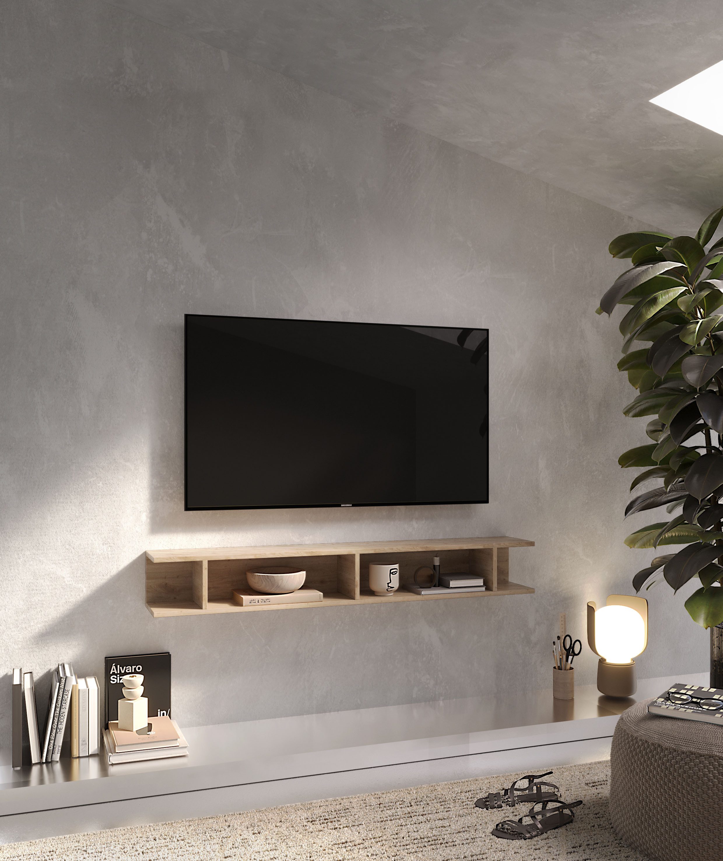 INOSIGN Wandregal Infinity, Breite 138 cm, günstig online kaufen