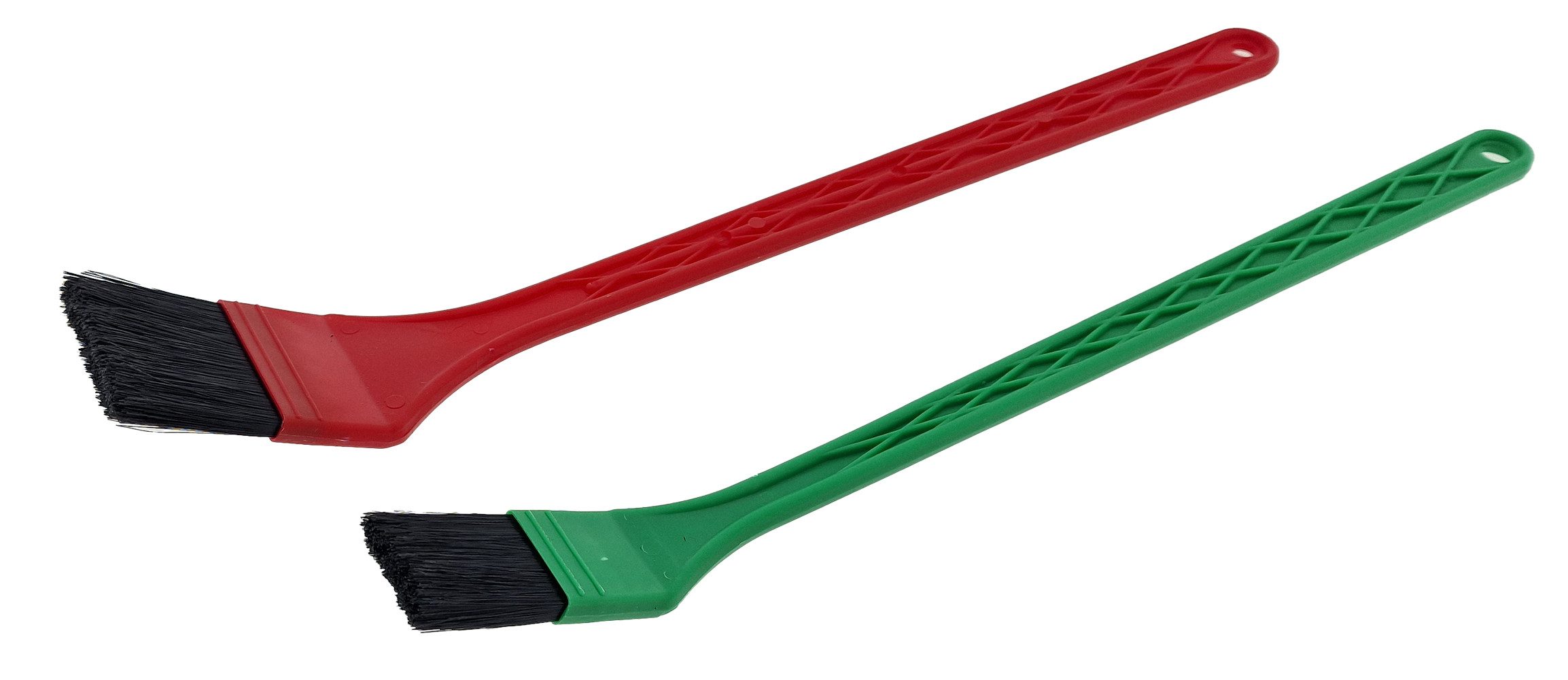 Vikan Reinigungsschwamm Pinselset 2 Stück, 390 mm, Weich, Weiche Borsten, hygienisch