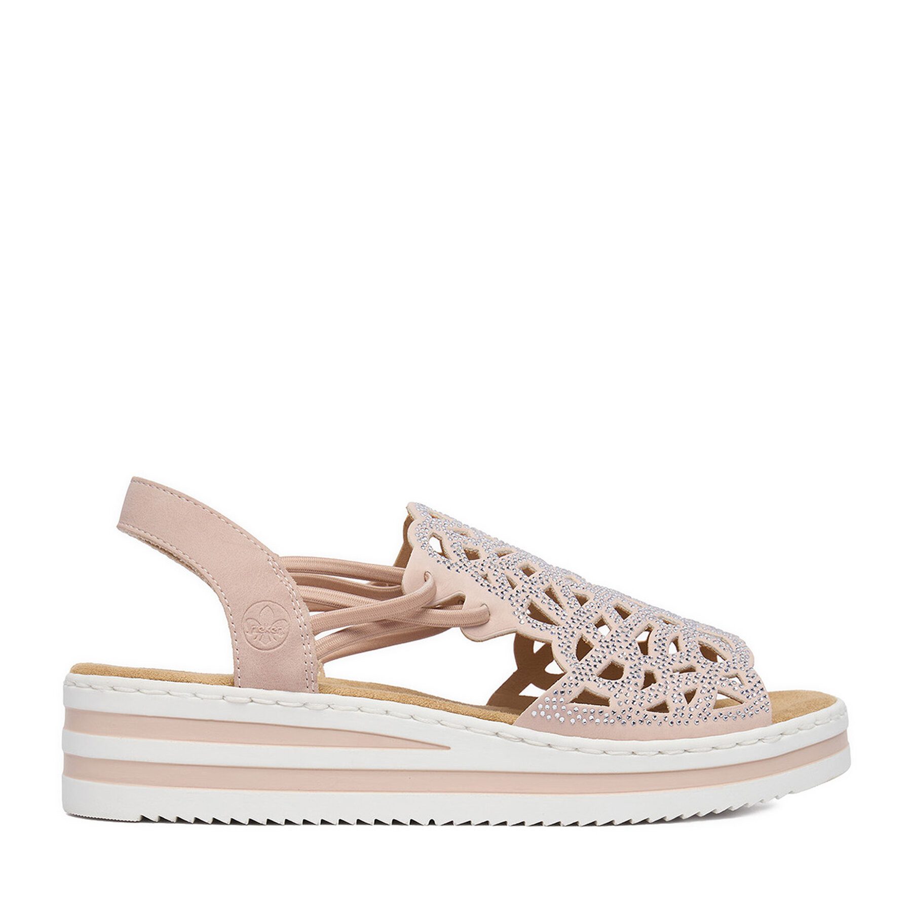 Rieker Rieker Damen-Sandalen Rosa Sandale