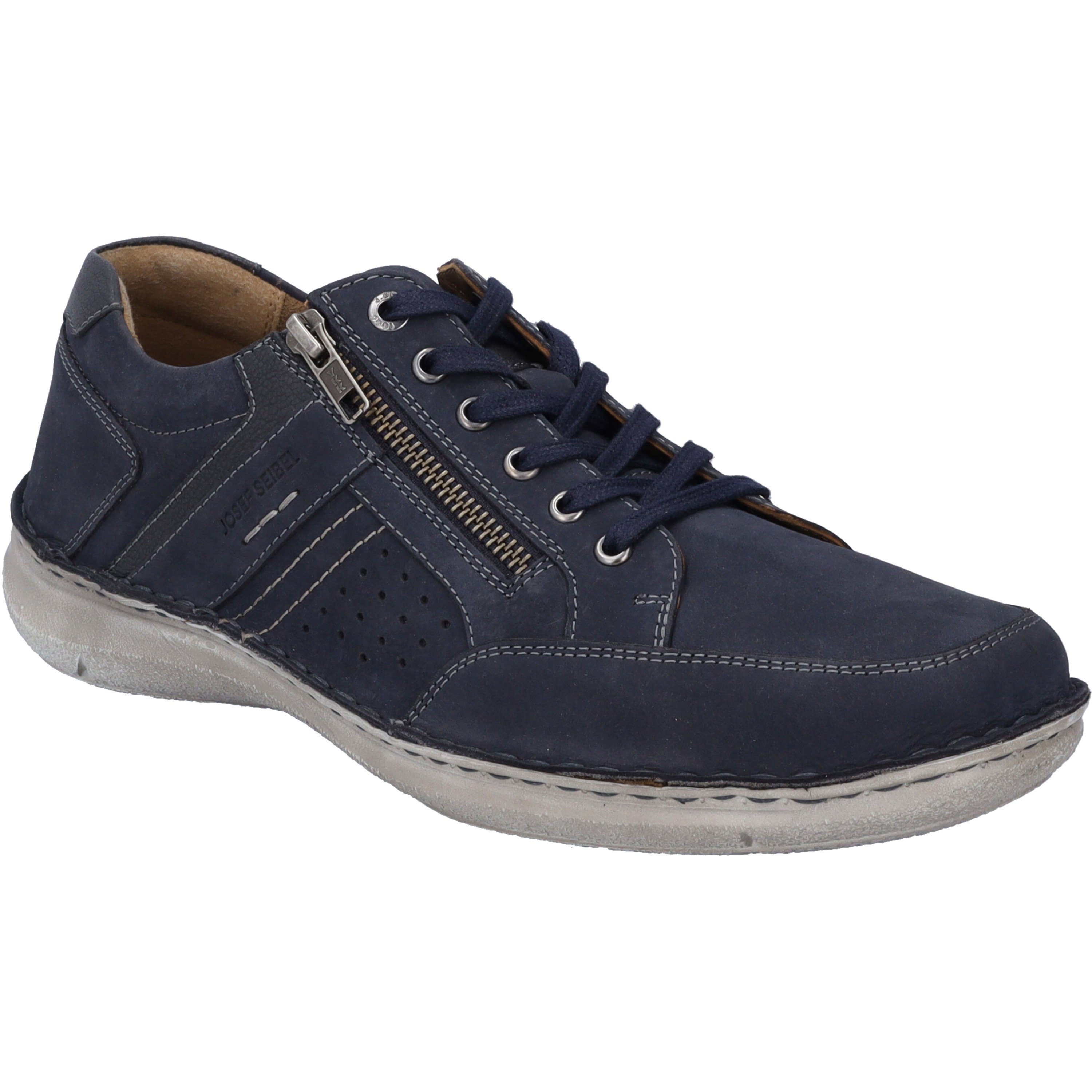 Alfred 02, blau Schnürschuh