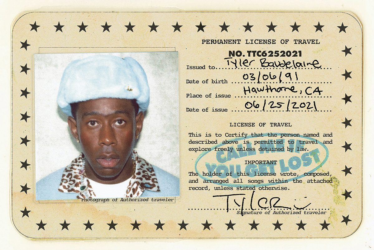 Close Up Poster Tyler, The Creator Poster Call Me If You Get Lost 91,5 x 61 cm
