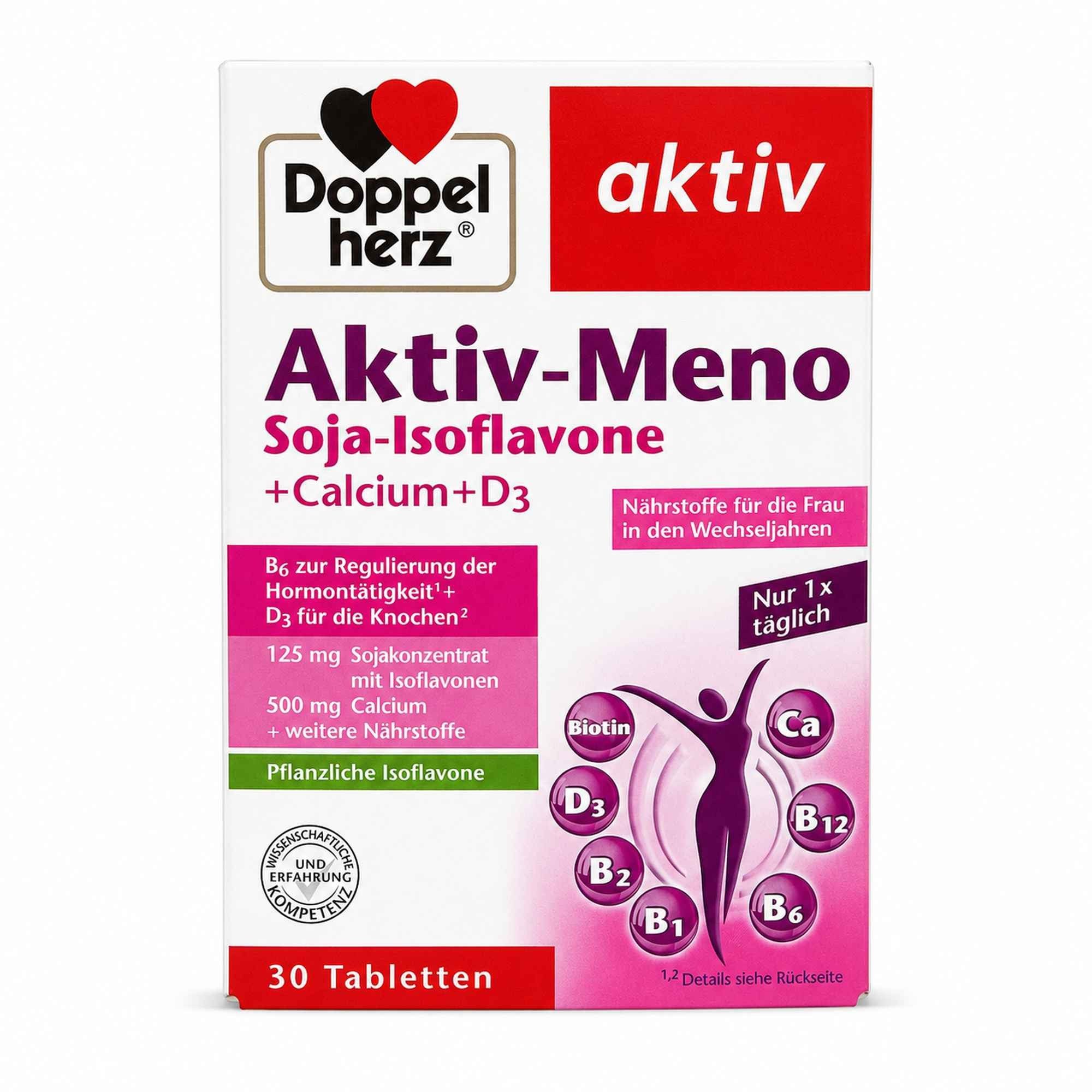 Queisser Pharma GmbH & Co. KG DOPPELHERZ Aktiv-Meno Tabletten Tabletten