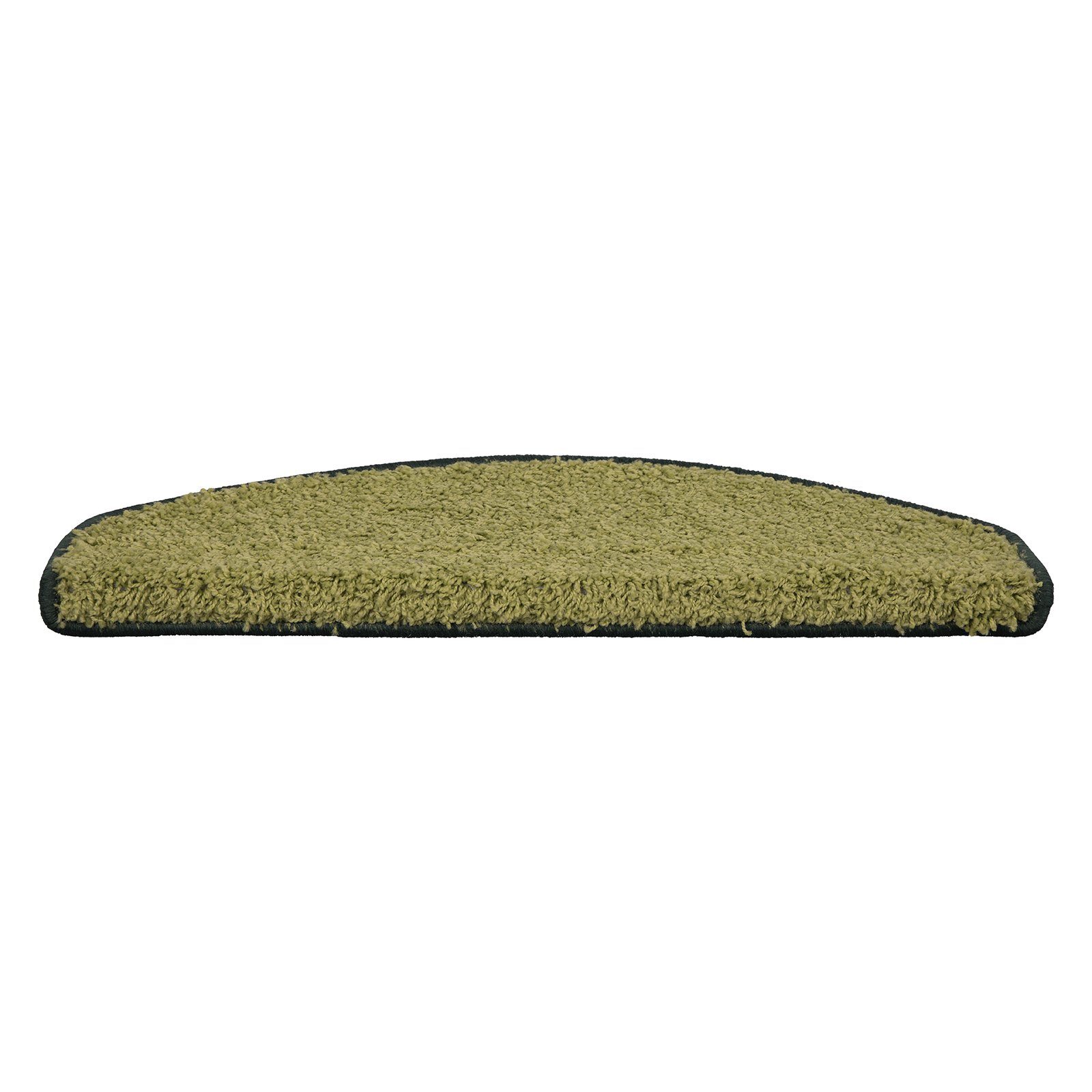 Karat Stufenmatte Kleopatra, 11 Farben, Stufenschutz, Stufenschoner, Halbrund, Höhe: 9 mm, aus 100% Polypropylen