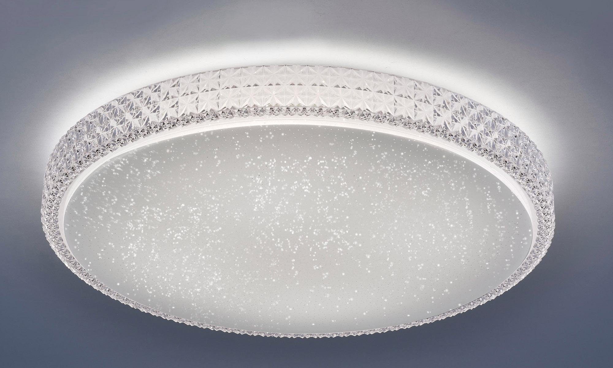 JUST LIGHT Deckenleuchte FRIDA, Memory, nach Trennung vom Netz, LED fest integriert, Neutralweiß, Tageslichtweiß, warmweiß - kaltweiß, LED, CCT-tunable white, Serienschalter, Memory, nach Trennung vom Netz