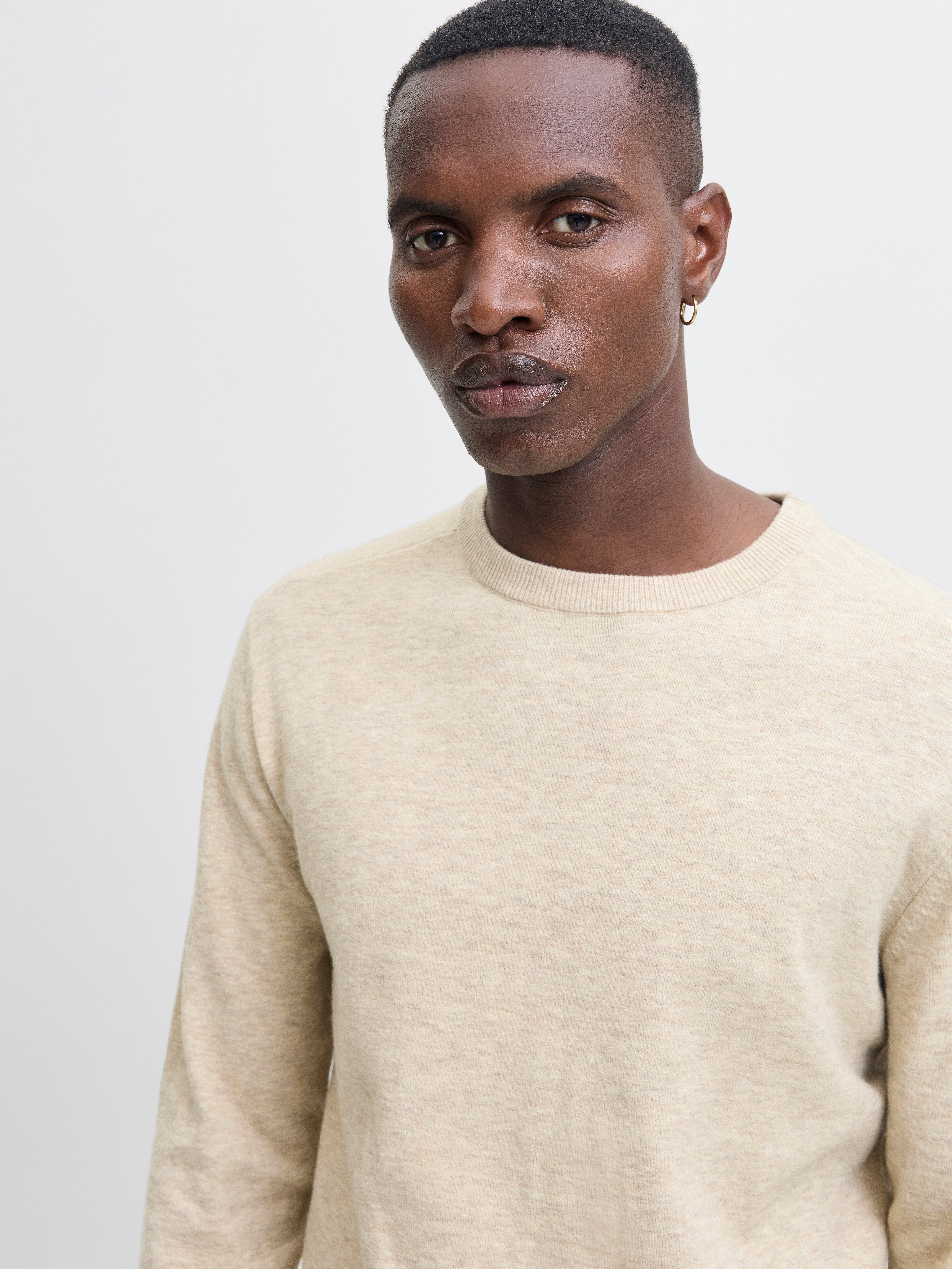 Jack & Jones Strickpullover JJEPERFECT WOOL KNIT CREW NECK SN günstig online kaufen