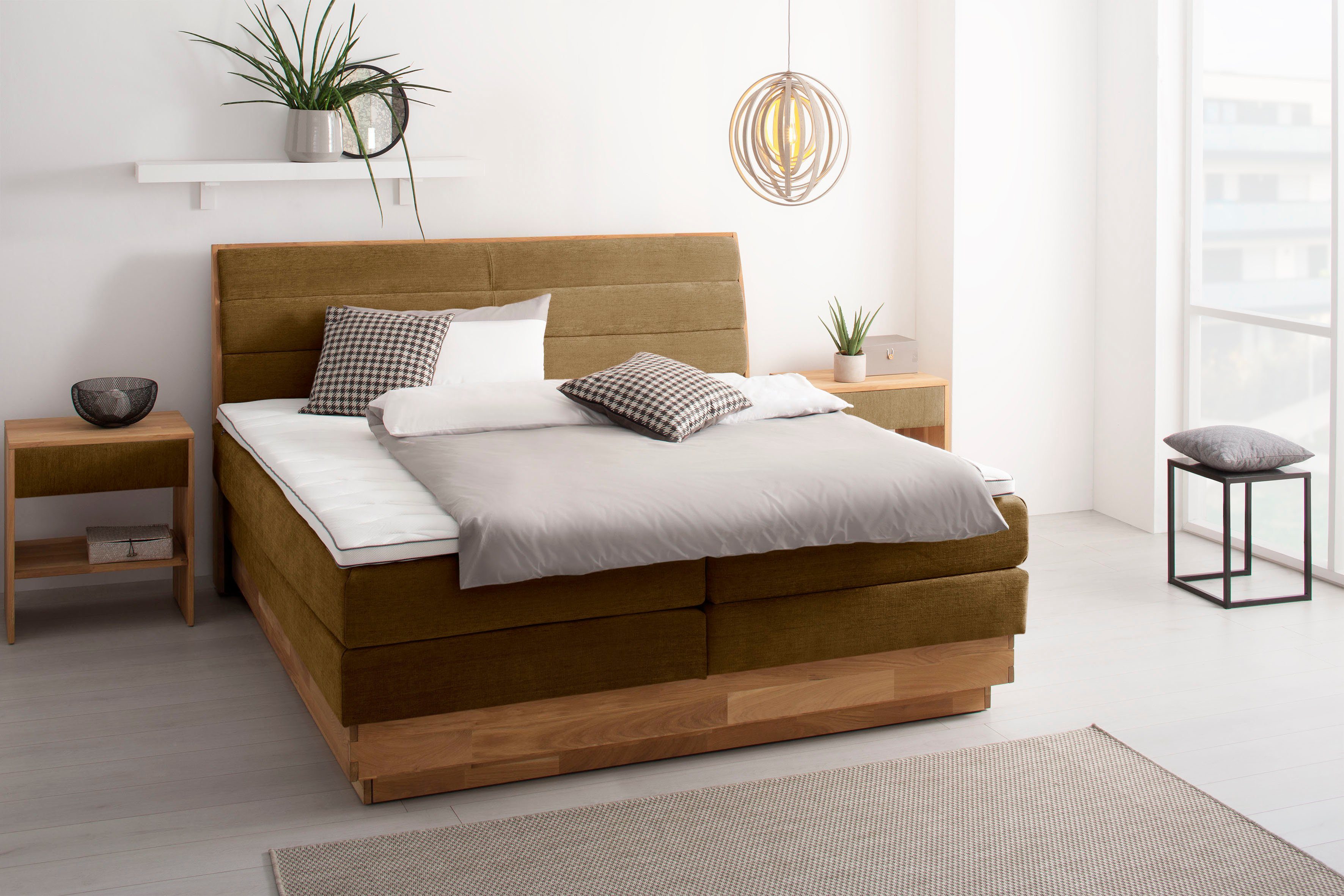 OTTO products Boxspringbett Jenna, ohne LED-Beleuchtung, günstig online kaufen