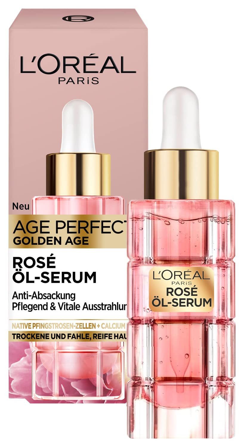 L'ORÉAL PARIS Gesichtspflege Seren Age Perfect Golden Age Rosé-Öl Serum, 1-tlg.