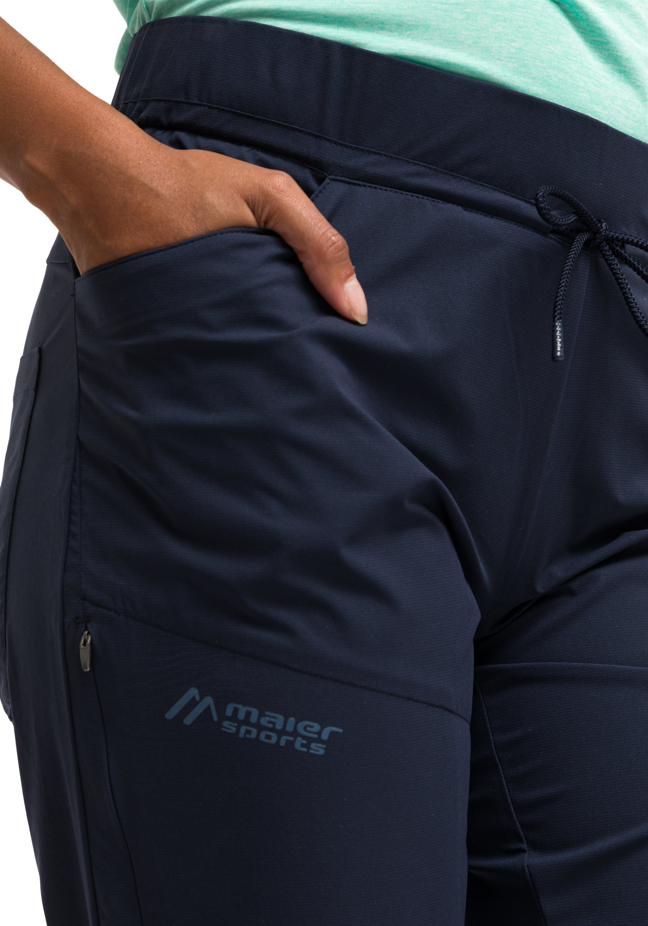 Material Sports W Robuste Outdoorhose aus dunkelblau Fortunit schnelltrocknendem Funktionshose Maier