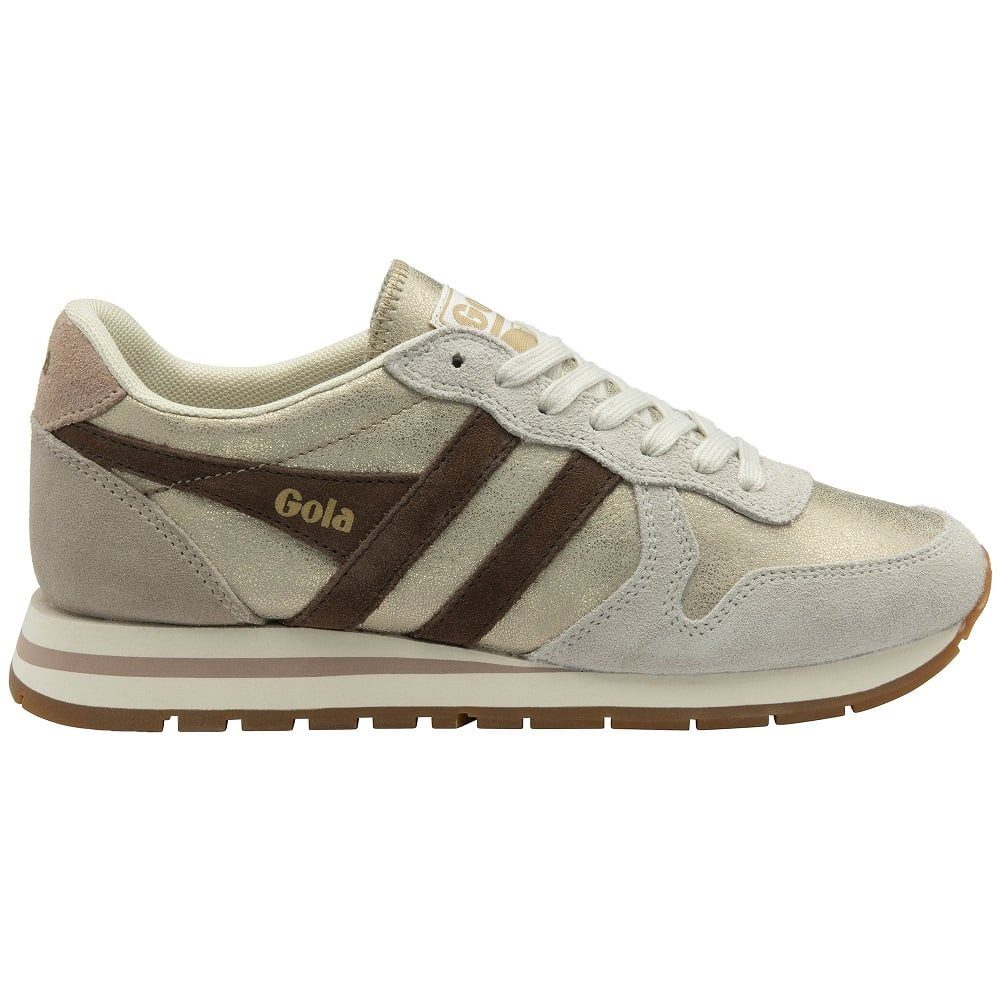 Gola Daytona Blaze gold/dunkelbraun/cameo Damen Sneaker günstig online kaufen