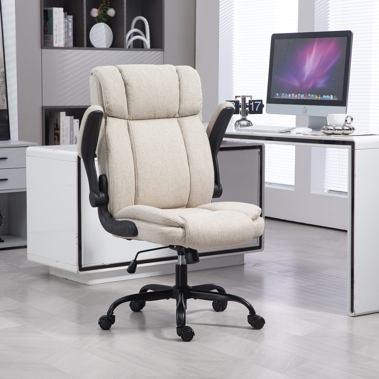 LIYURUI Bürostuhl Ergonomischer 150KG Belastbarkeit Chefsessel günstig online kaufen