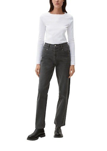 s.Oliver Langarmshirt mit U-Boot-Ausschnitt