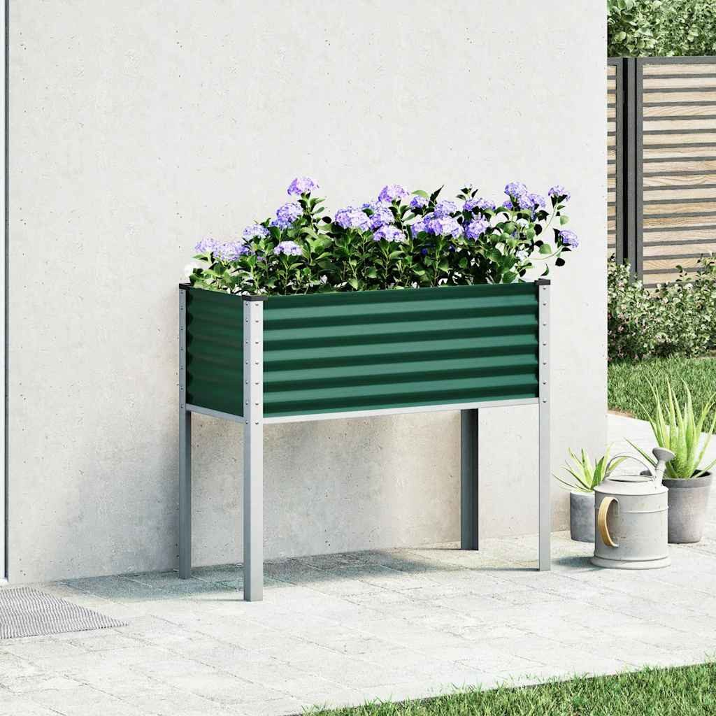 vidaXL Blumentopf Pflanzkübel Grün 100x45x90 cm günstig online kaufen