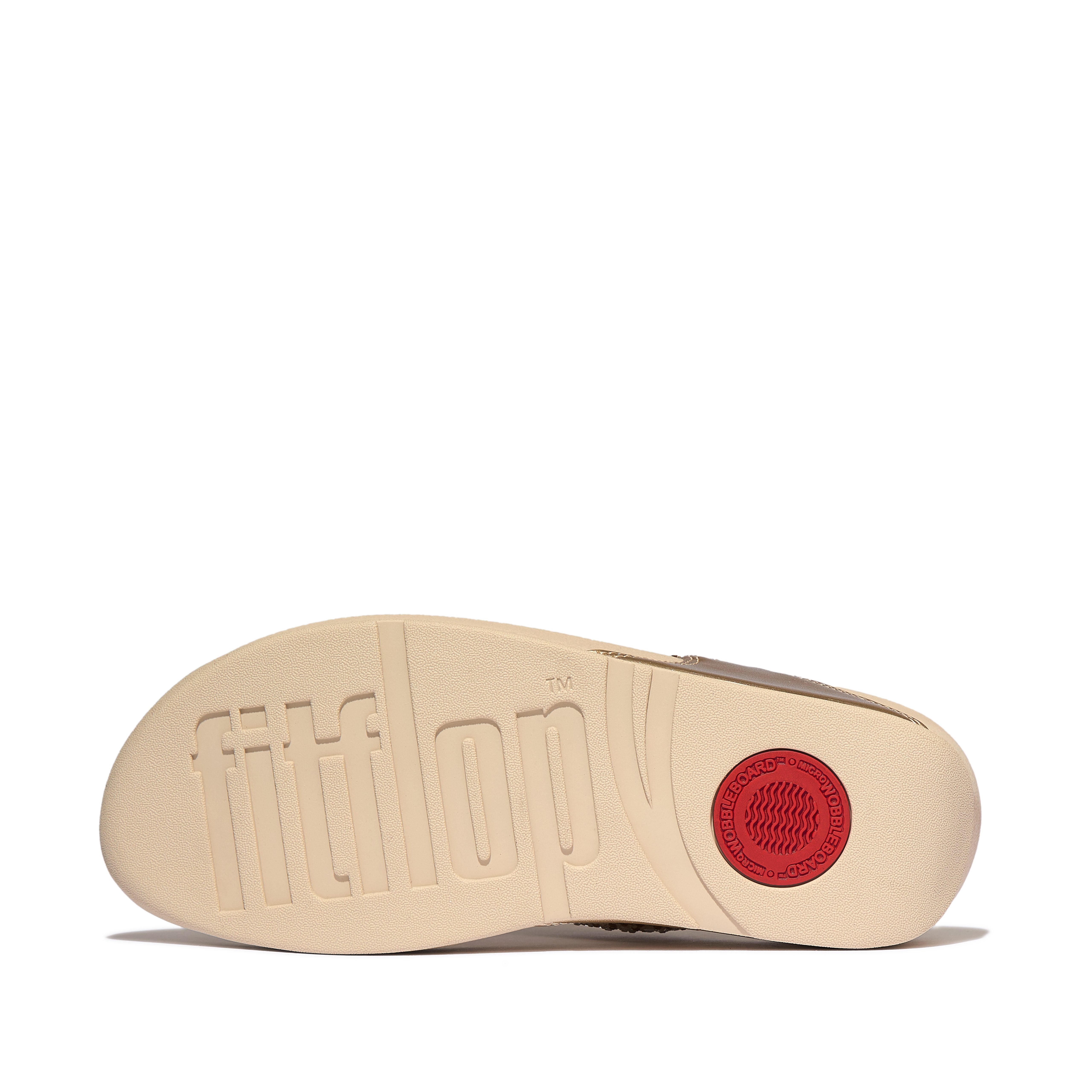Fitflop LULU CRYSTAL-MIX METALLIC TOE-POST SANDALS Zehentrenner Keilabsatz, Plateauschuh, Dianette mit mehrfarbigen Strasssteinchen – Bild 5 von 5