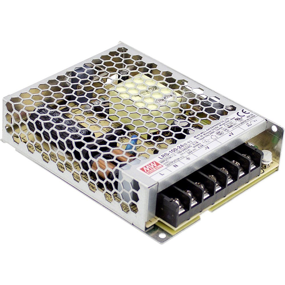MW Mean Well LRS-100-24 Schaltnetzteil 24 V/DC 4.5 A 108 W AC/DC-Einbaunetzteil