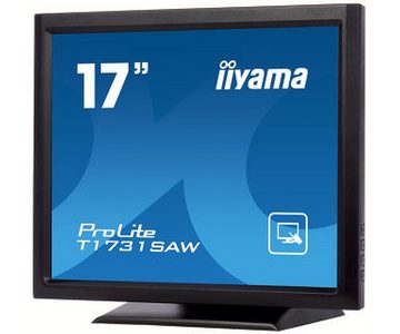 Iiyama 43.0cm (17) T1731SAW-B5 5:4 Touch HDMI+DP black TFT-Monitor (1280 x 1024 px, 5 ms Reaktionszeit, Touchscreen, Lautsprecher, HDCP)