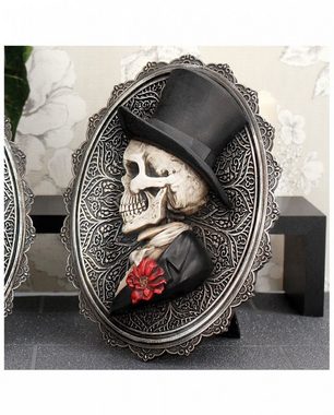 Horror-Shop Dekofigur Gothic Day of the Dead Gentleman Wand- & Standbild