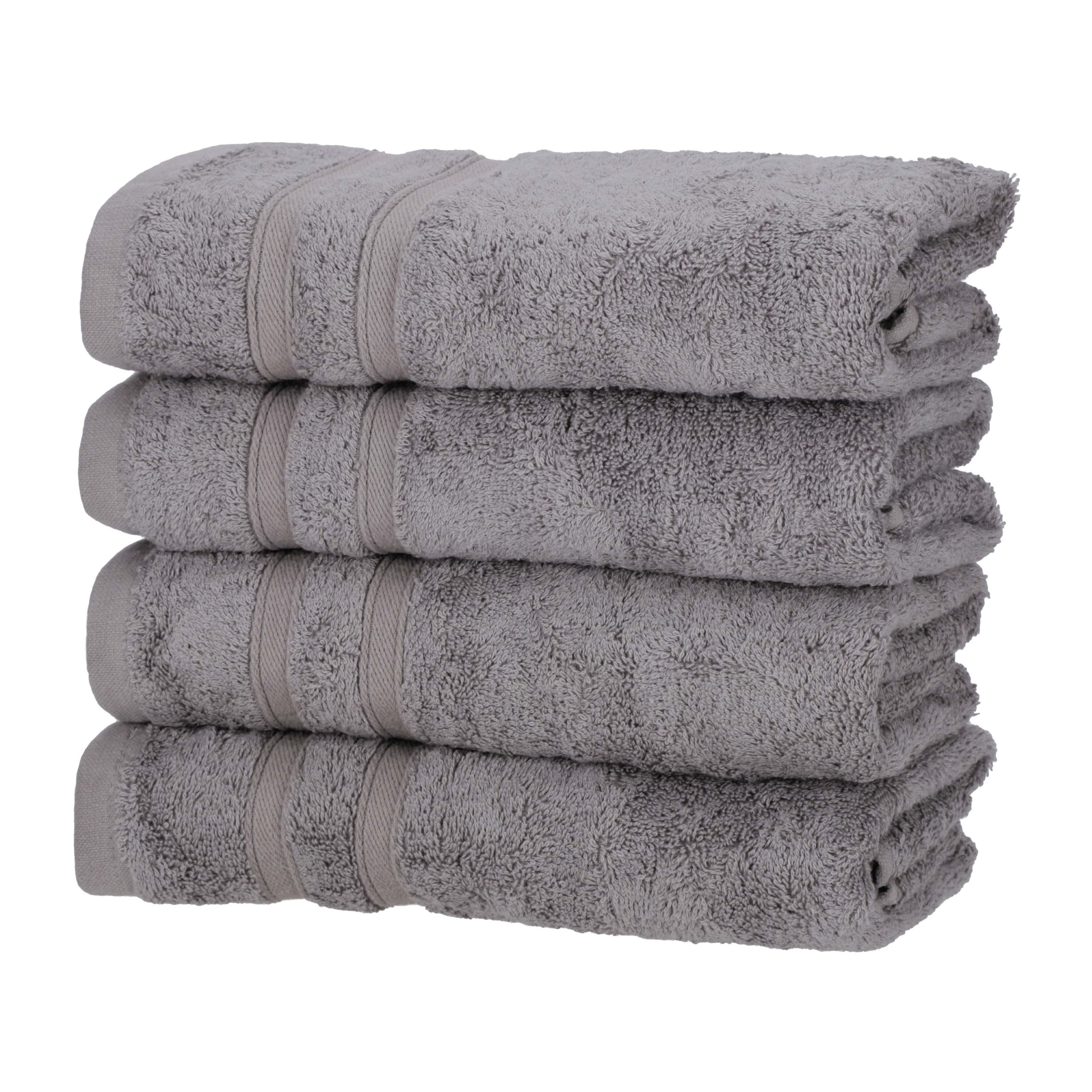 Zestri Handtücher mit Bambusfasern Handtücherset, saugstark weich, Frottee, Handtücher 4er-Set, Duschtuch Saunahandtuch Gästehandtücher Badetuch Handtücher Set