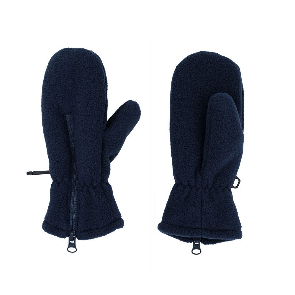 MAXIMO Рукавички MINI-Fausthandschuhe, Daumen Fleece, Reißverschluss (2-St)