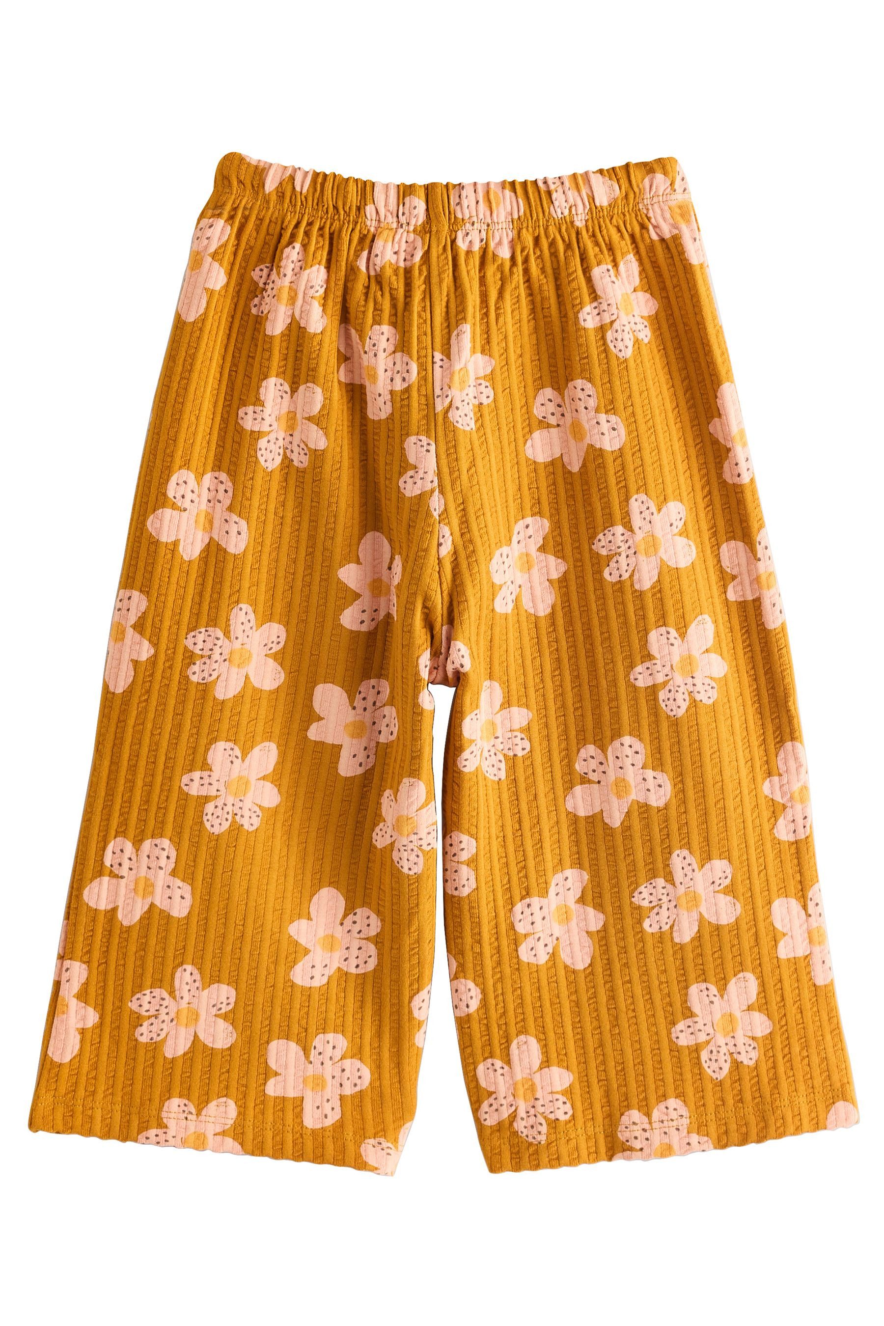 Next Palazzohose Strukturierte Hose mit weitem günstig online kaufen