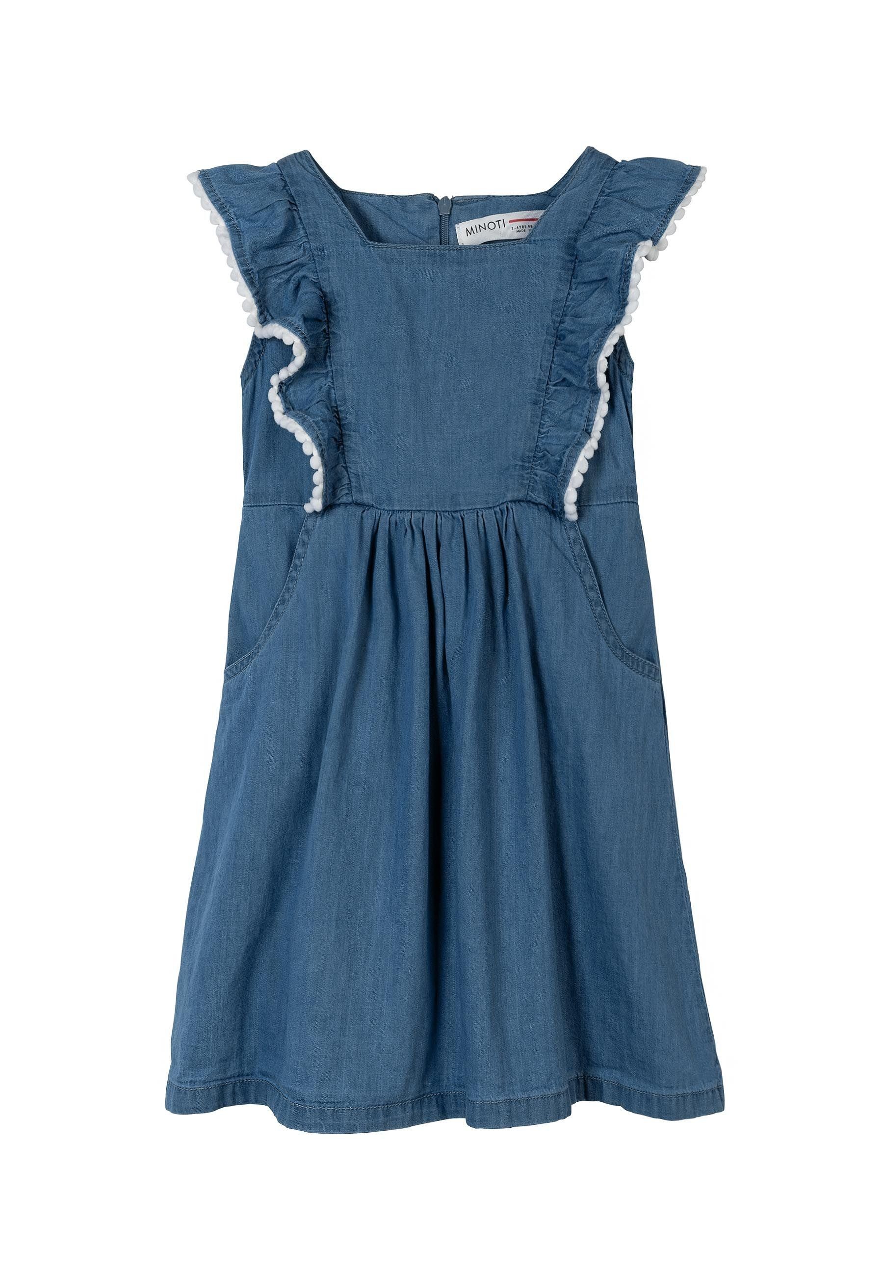 MINOTI Jeanskleid Kleid aus Baumwolle (1y-8y)
