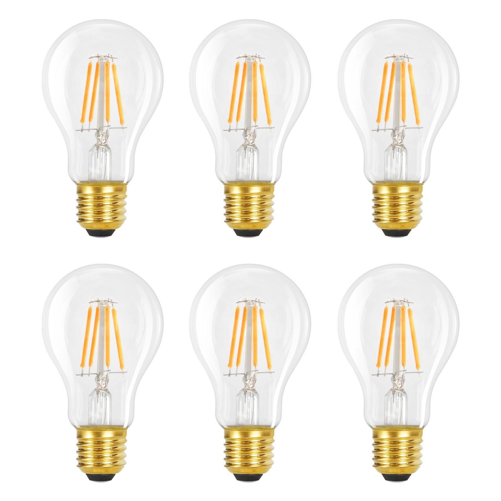 ZMH LED-Leuchtmittel A60 Vintage edison Light Bulb 2700K Schlafzimmer, E27, günstig online kaufen