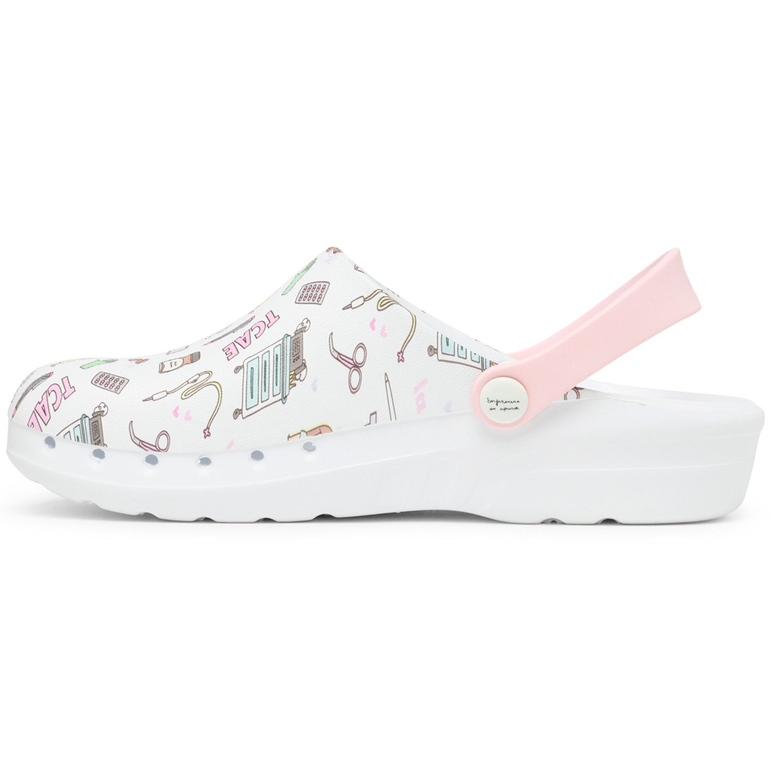 suecos Damen Clogs "ODEN+ PRINT" TCAE Sicherheitsschuh – Bild 3 von 5