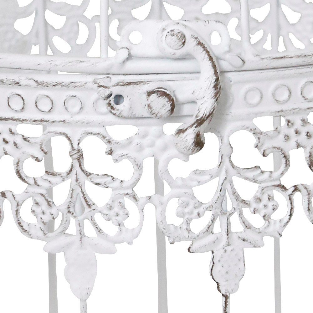 Grafelstein Dekoobjekt Großer Deko-Vogelkäfig FRIDA weiß shabby chic Käfig günstig online kaufen