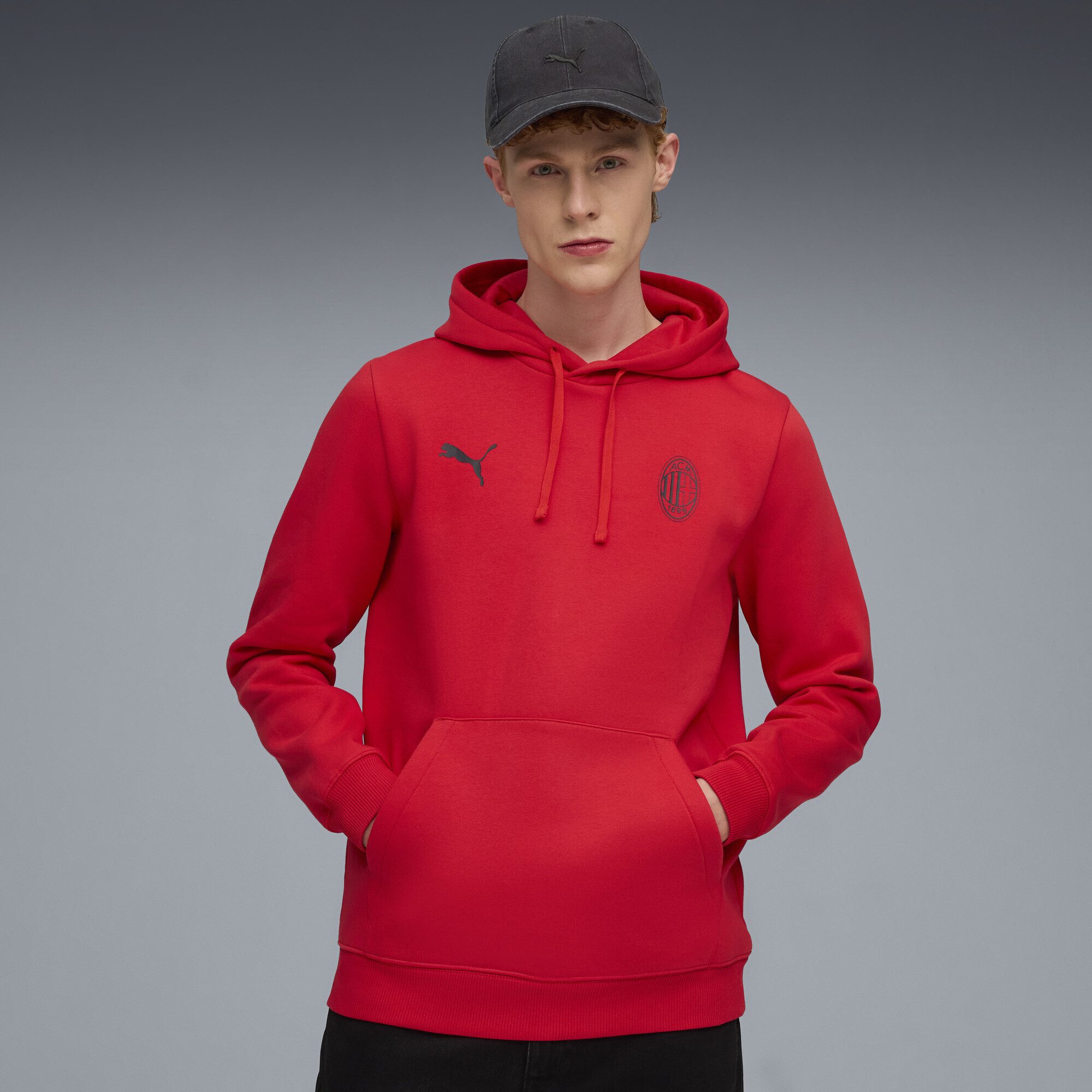 PUMA Hoodie AC Milan FtblEssentials Hoodie Herren