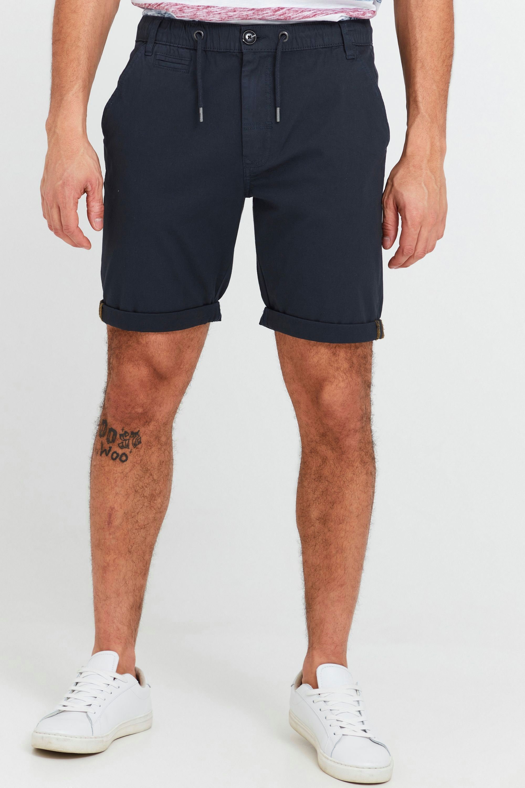 Insignia und !Solid elastischem Kordeln Shorts (194010) Chinoshorts Chino Bund SDLaris Blue