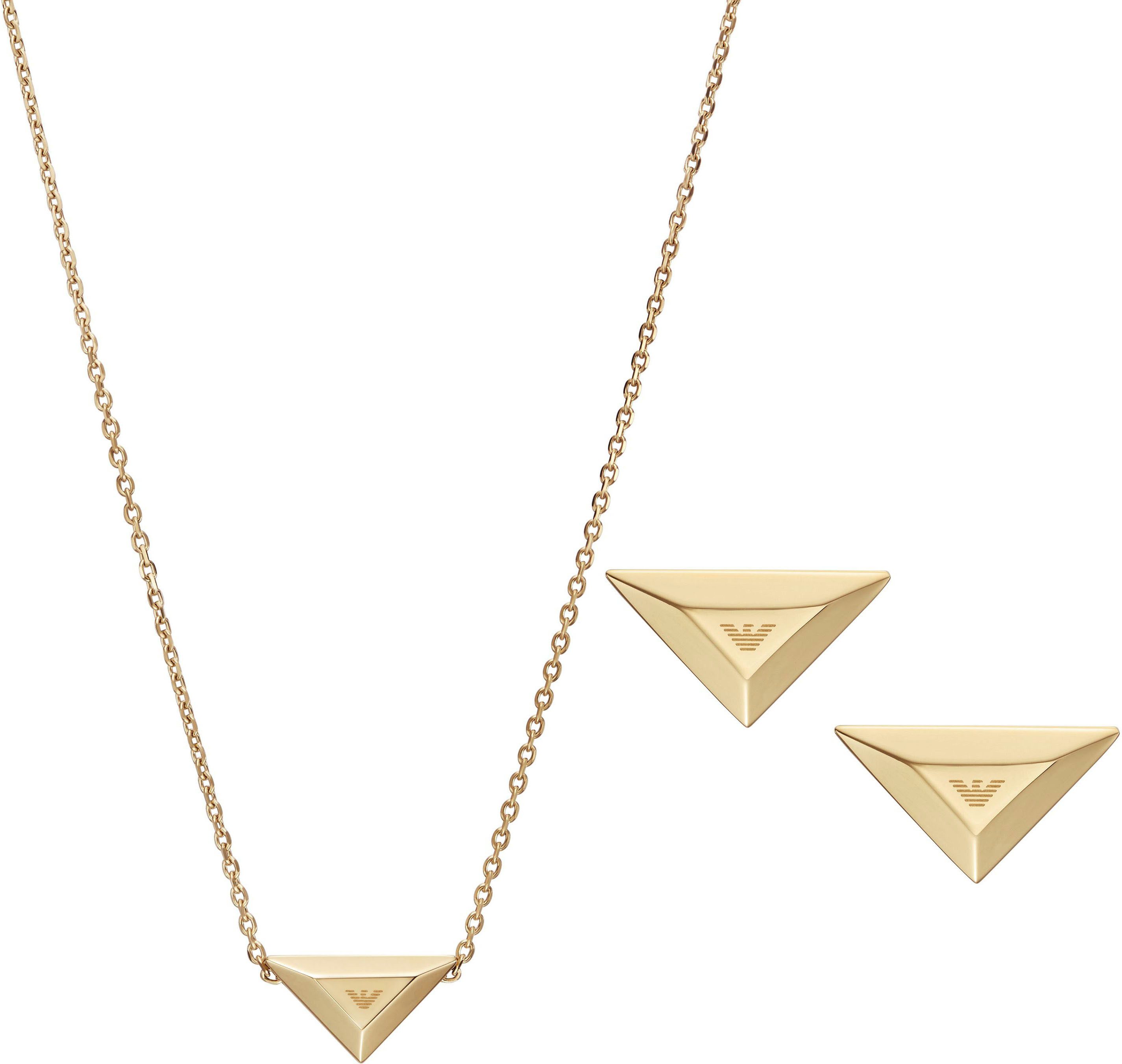 Emporio Armani Ohrring und Ketten Set Sc... Emporio Armani Ohrring und Ketten Set Sc...