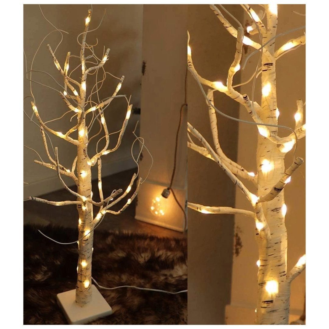 Gartenpirat LED Baum Birke mit LED-Beleuchtung warmweiß Weihnachtsdeko für günstig online kaufen