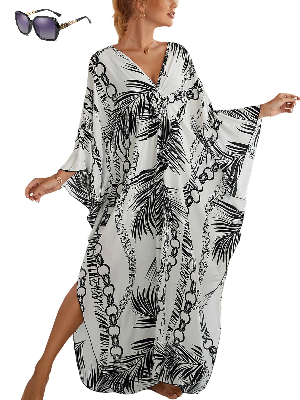RWEUOQ Strandkleid Damen-Badeanzug Bikini-Vertuschung Urlaubs-Outfits Stran günstig online kaufen