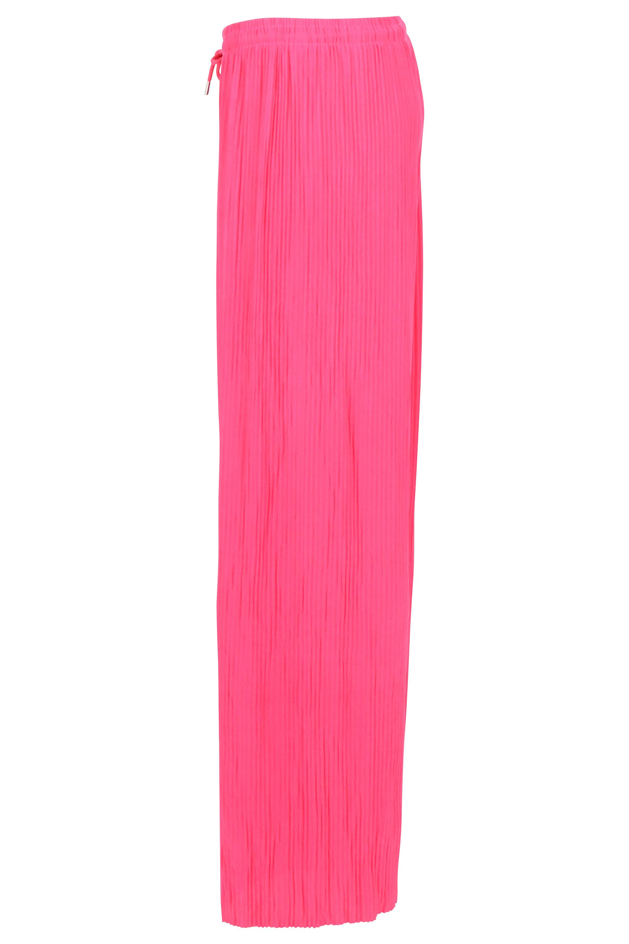 Easy Young Fashion Palazzohose Plisseehose 999 Sommerhose mit elastischem B günstig online kaufen