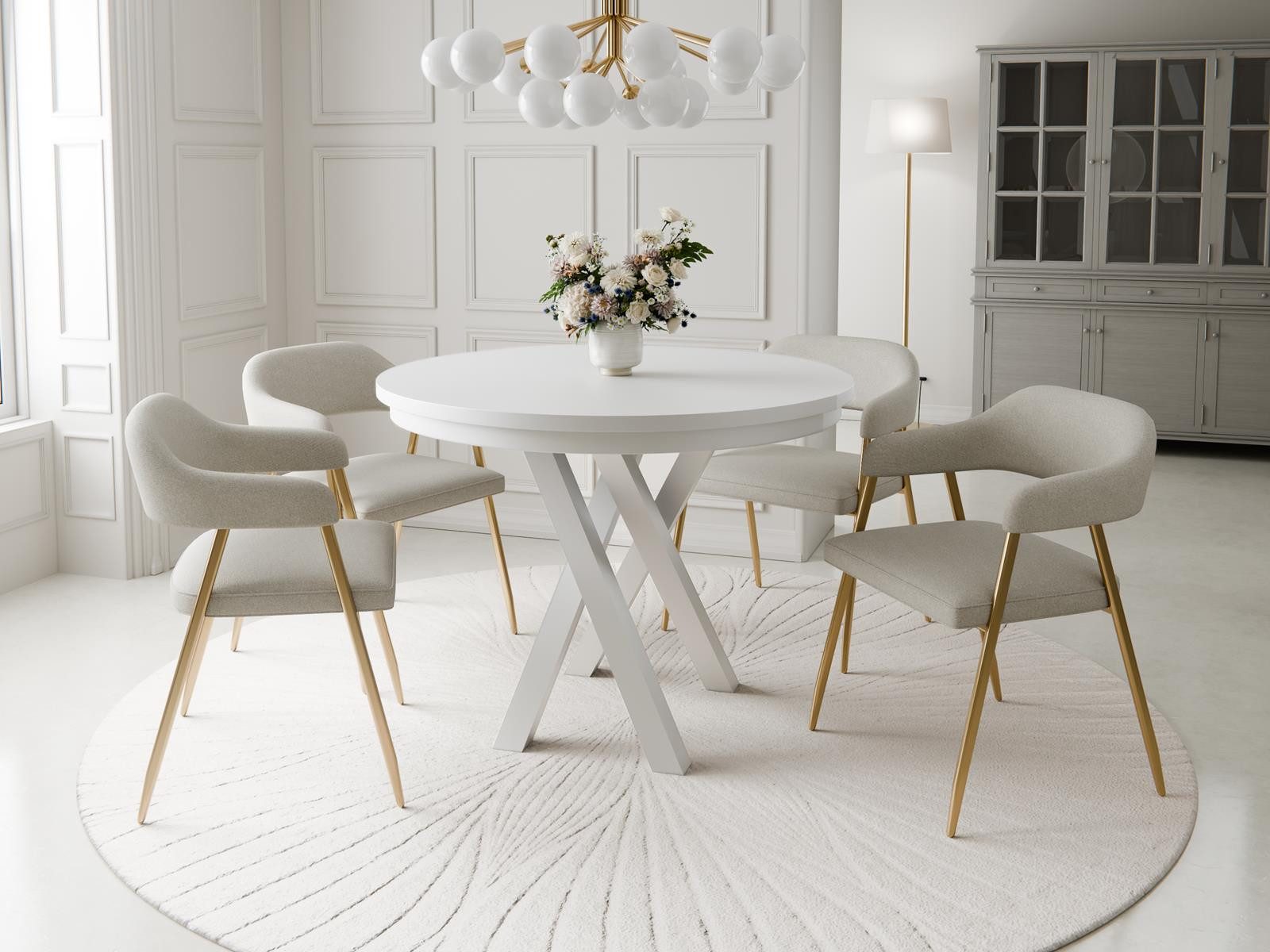 Compleo Esstisch Esszimmer, Modern, Japandi, Industrial - Küchentisch - Run günstig online kaufen