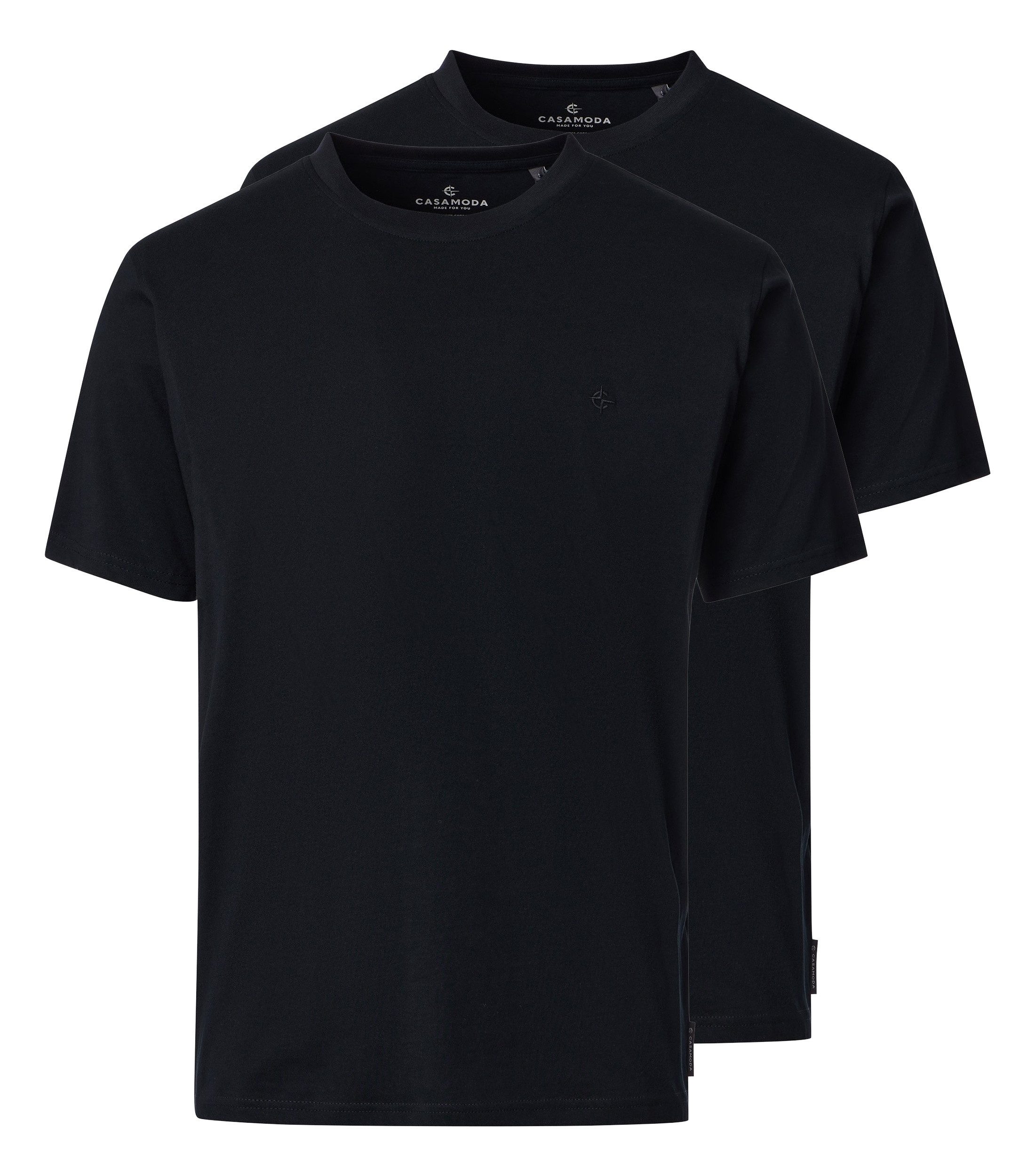 T-Shirt CASAMODA T-Shirt Doppelpack uni