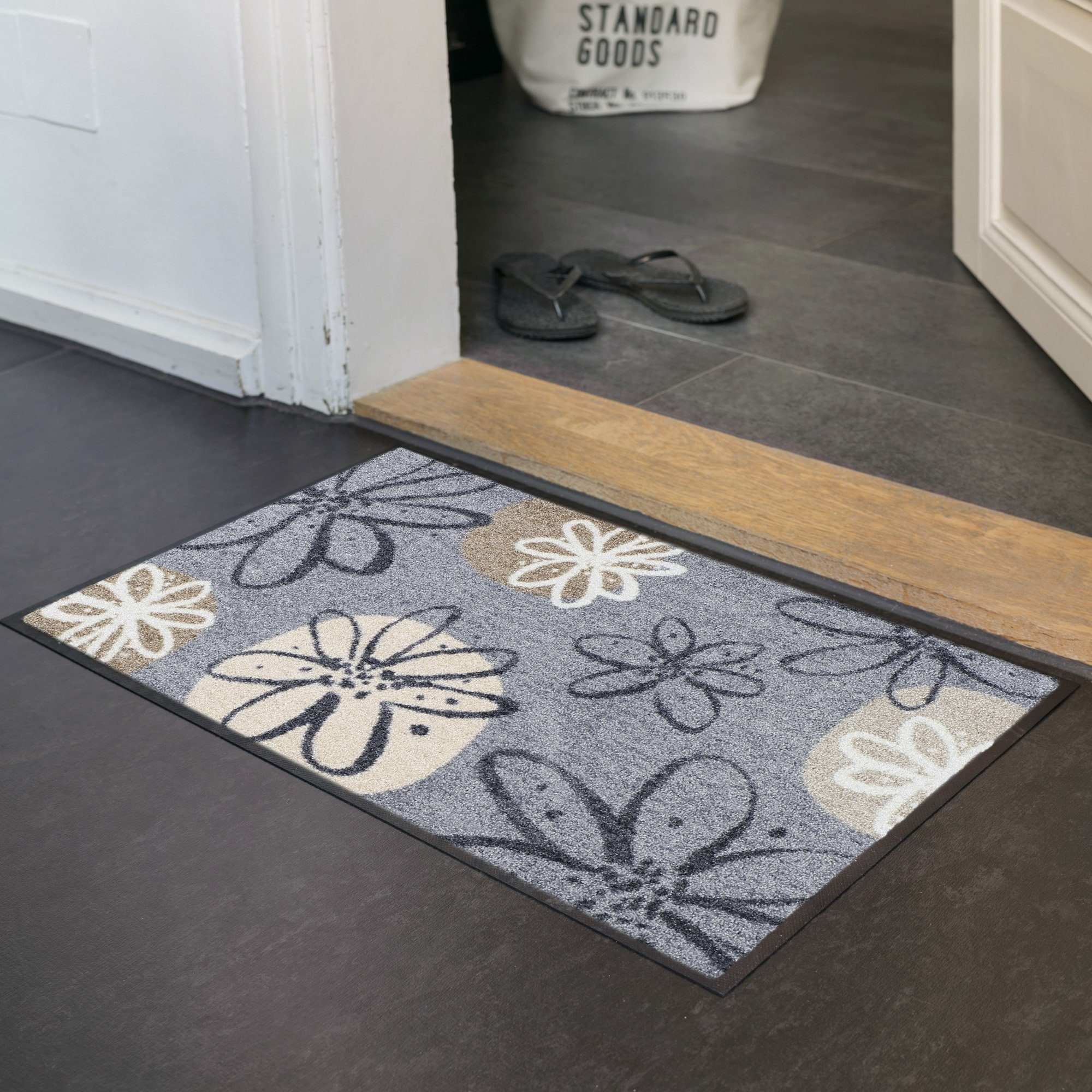 Erwin Müller Fußmatte Fußmatte "Koblenz", eckig, Höhe: 7 mm, gemustert