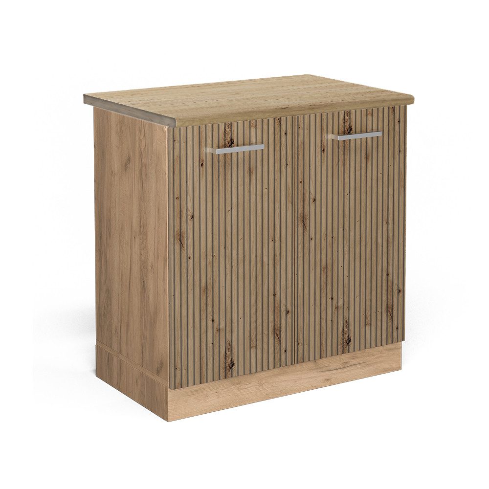 Vicco Spülenunterschrank R-Line, Artisan-Eiche/Goldkraft Eiche, 80 günstig online kaufen