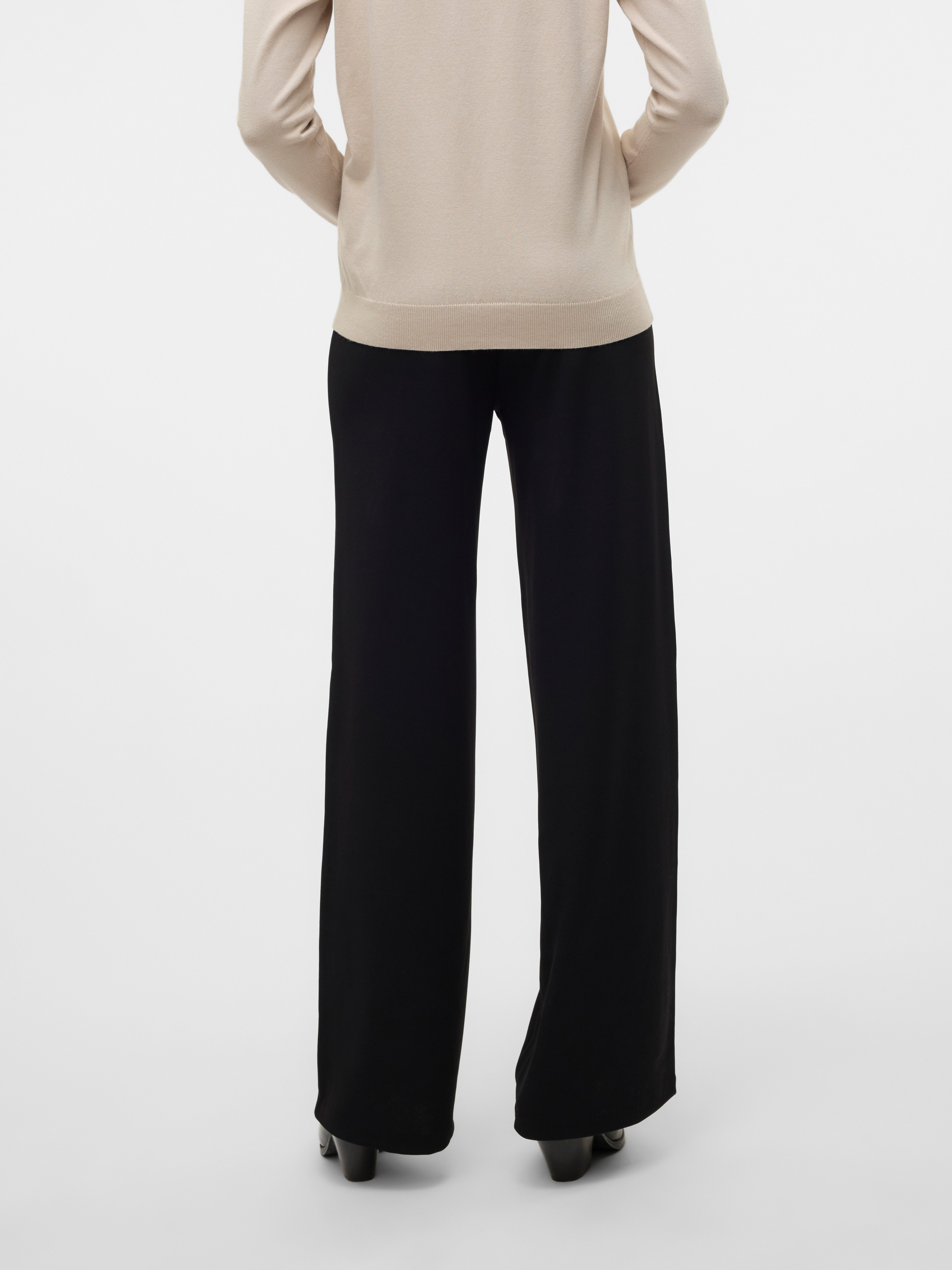 Vero Moda Schlupfhose VMBERLIN ZAMIRA MW WIDE PANT NOOS Materialmix