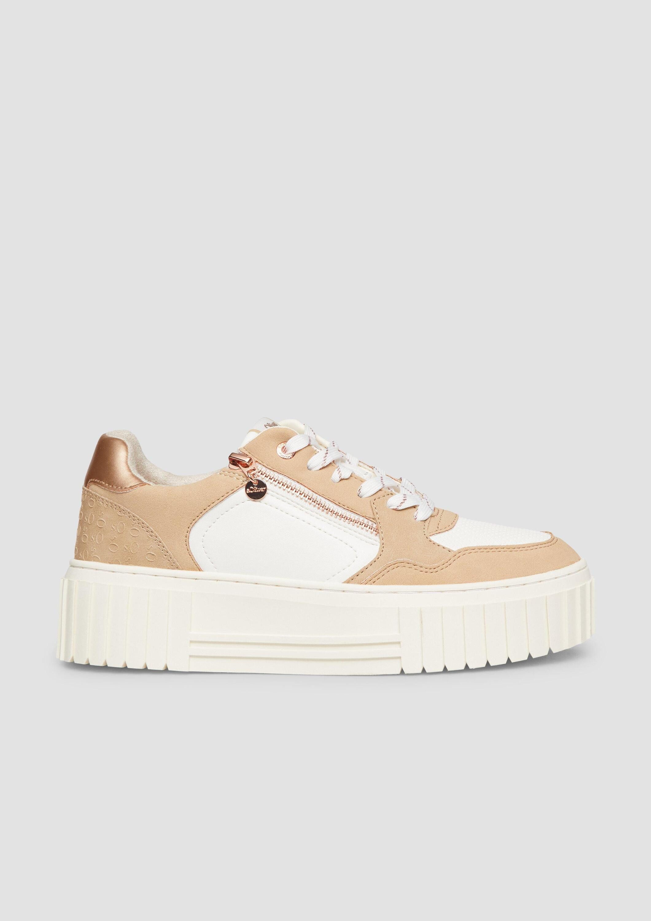 s.Oliver Sneakers Sneaker Sneaker mit Plateau-Sohle